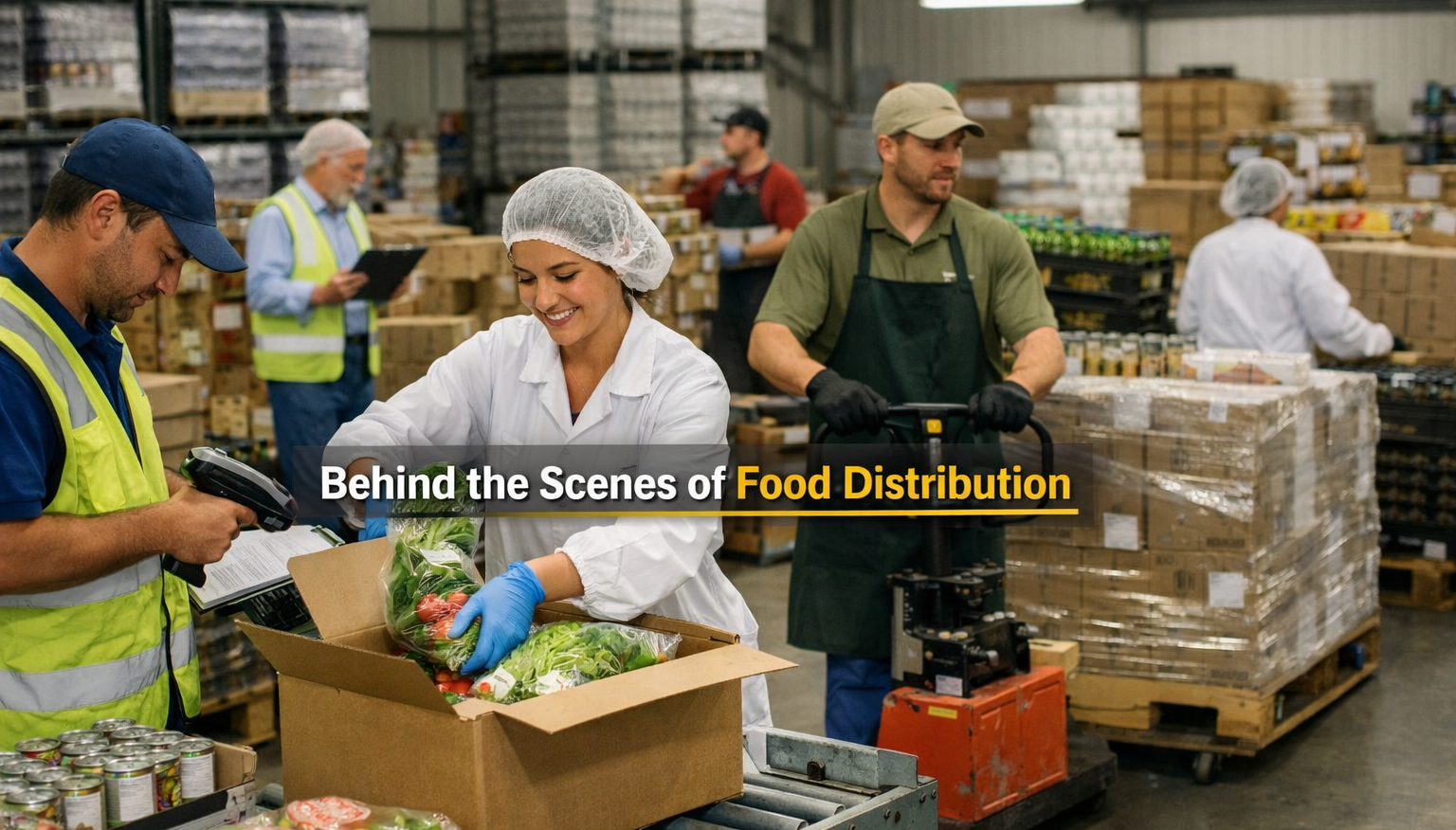 behind the scenes of food distribution