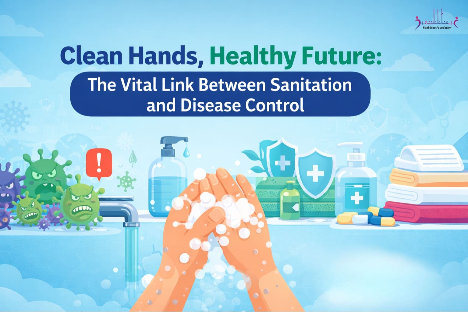 clean hands, healthy future the vital link between sanitation and disease control (1)