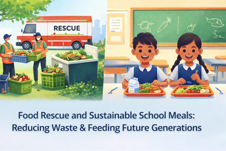 food rescue and sustainable school meals