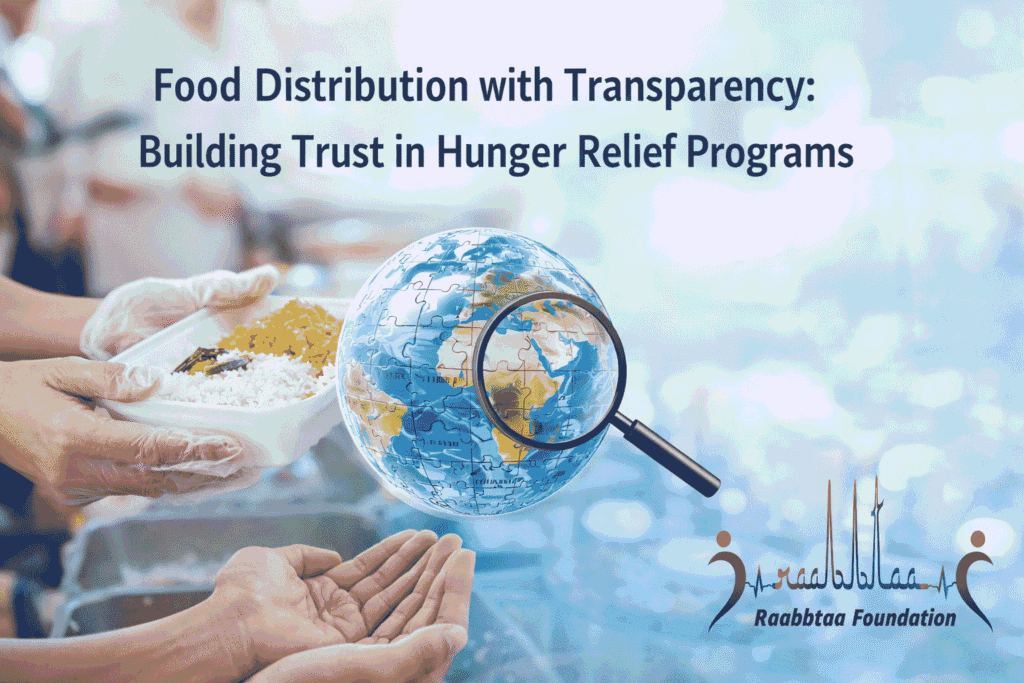 Food Distribution with Transparency: Building Trust in Hunger Relief Programs food distribution with transpare