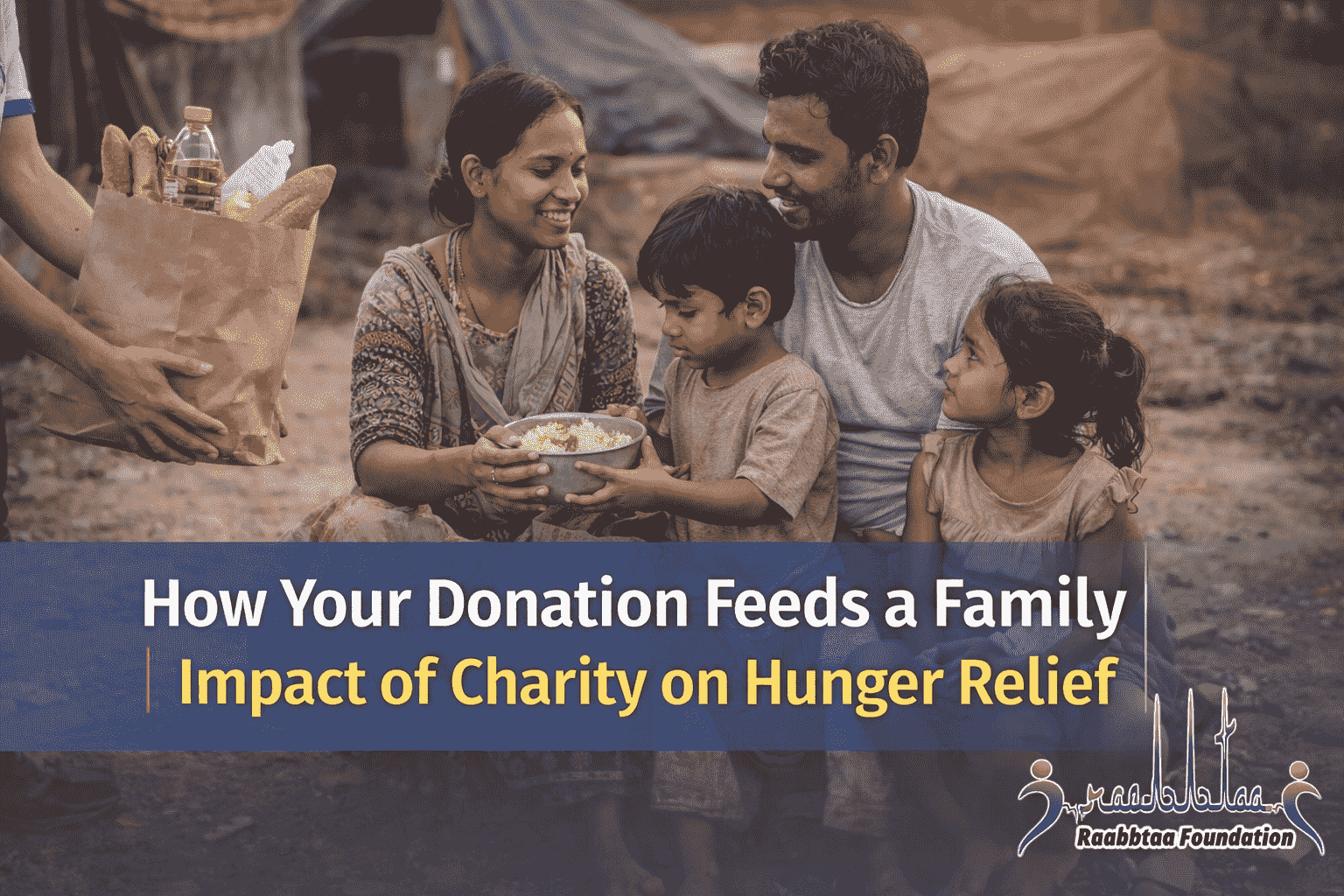 how your donation feeds a family
