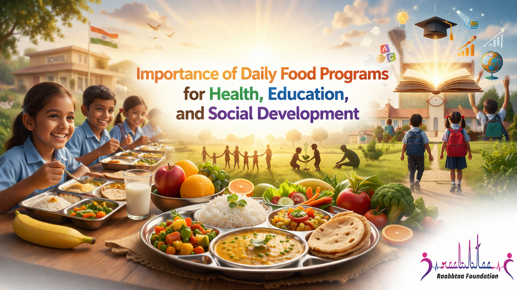 importance of daily food programs for health, education, and social developmentt