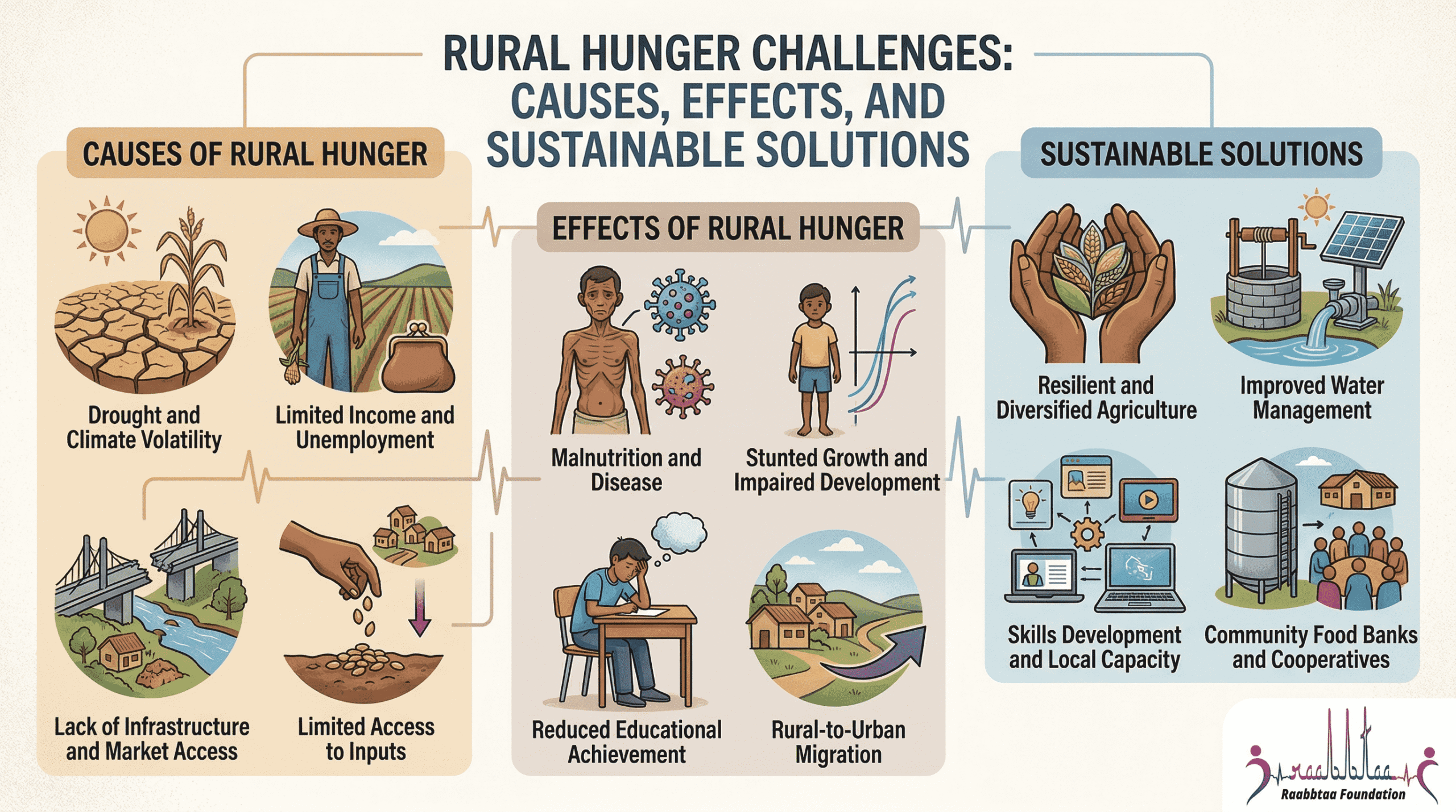 rural hunger challenges causes,