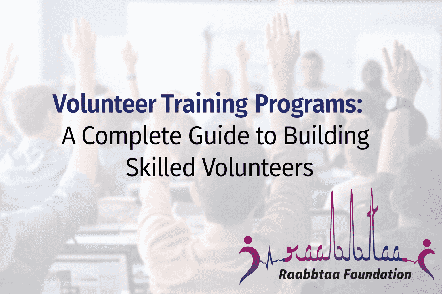 volunteer training programs a c