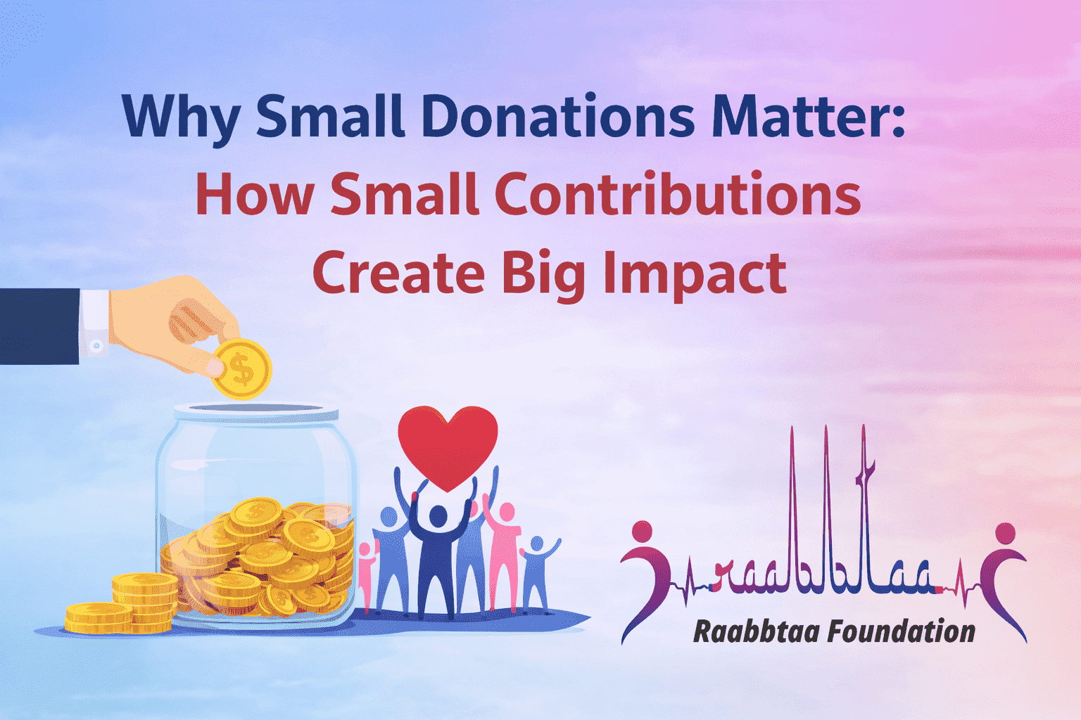 why small donations matter how